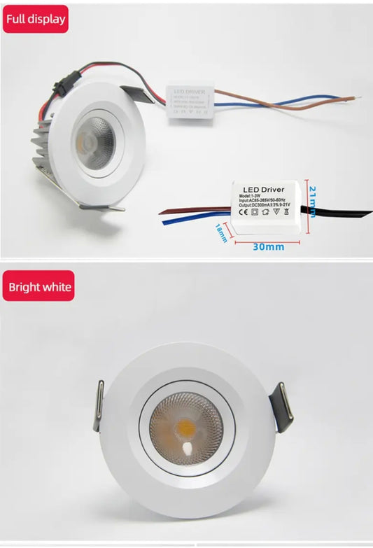 Led spot 3 watt